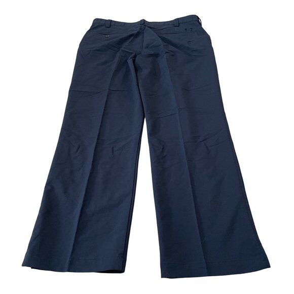 Under Armour Hybrid Pants Men's Size 34x30 Black Golf Casual Flat Front - Picture 5 of 5